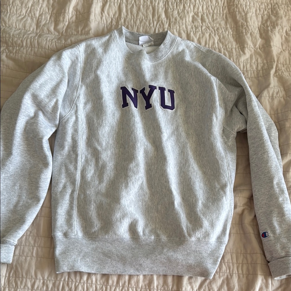 Champion Gray Crewneck Sweater
